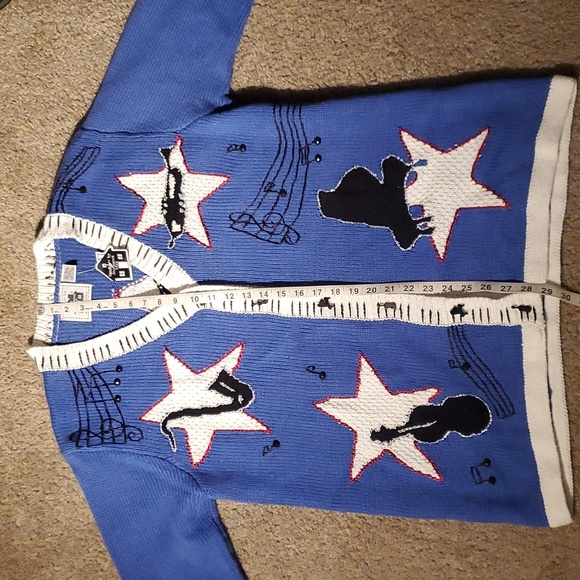 NWT! Vinnys Storybook Knits music to my ears sweater - Picture 7 of 9